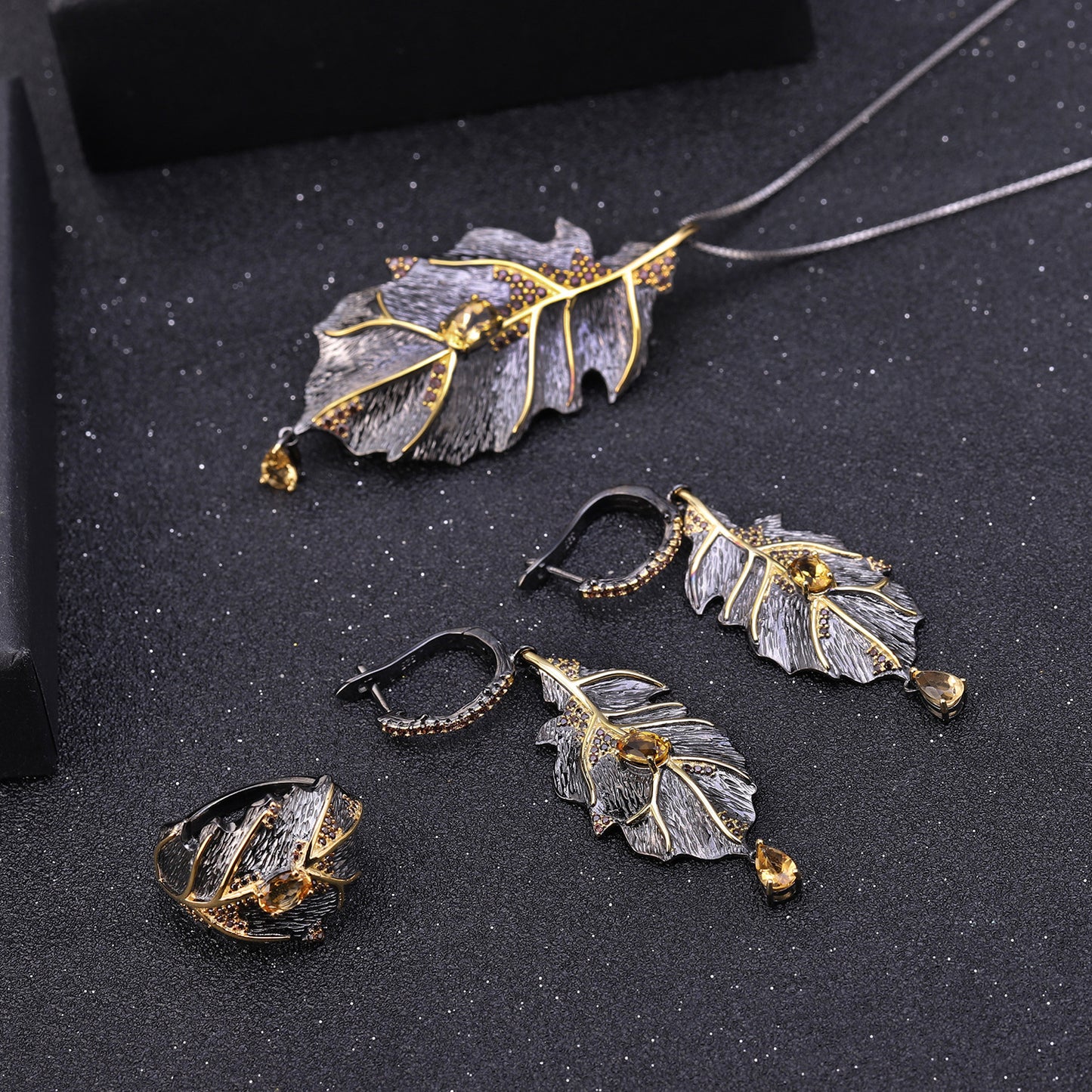 Italian Craft Jewelry Designer Earrings Georgia Personalized Design925Silver Natural Gemstone Earrings