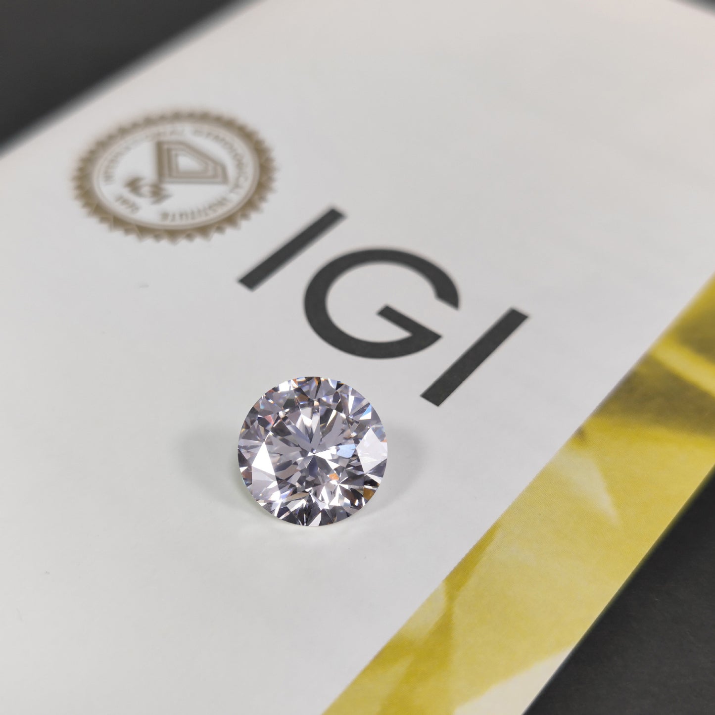 round F Color10Carat Cultivated Diamond CVD Extra Large Loose Stone Wedding Ring Earrings Necklace Ring IGI Lab-grown Diamond