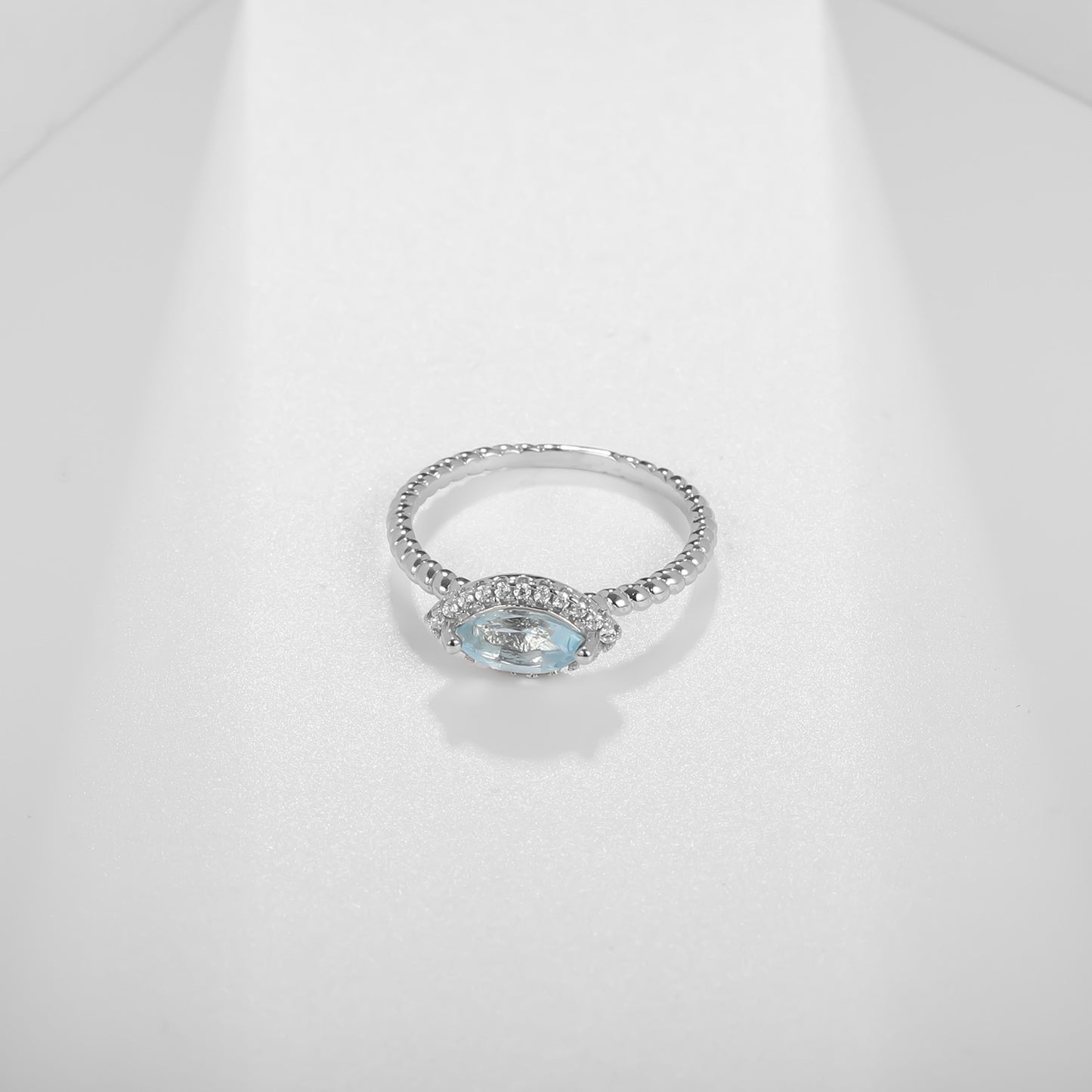 Luxury Fashion Natural Gemstone Ring In Stock Simple Temperament s925Sterling Silver Inlaid Natural Gemstone Ring
