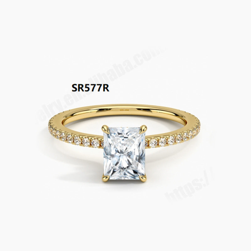 Lab-grown Diamond CVD/HPHT Loose Stone Wedding Ring Earrings Necklace Ring0.5/1Carat Cultivated Diamond