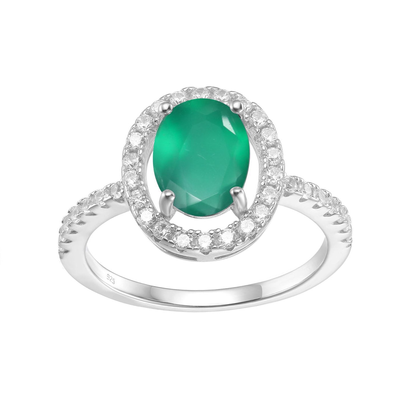 Minimalist Natural Gemstone Ring for Women Fashion Temperament s925Silver Inlaid Garnet Gemstone Crystal Ring