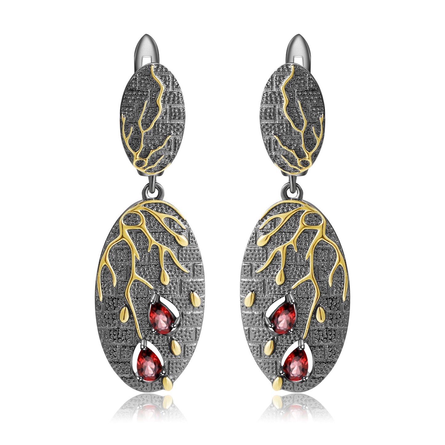 Colorful Designer Earrings Georgia High-end Feel s925Sterling Silver Natural Amethyst Stud Earrings