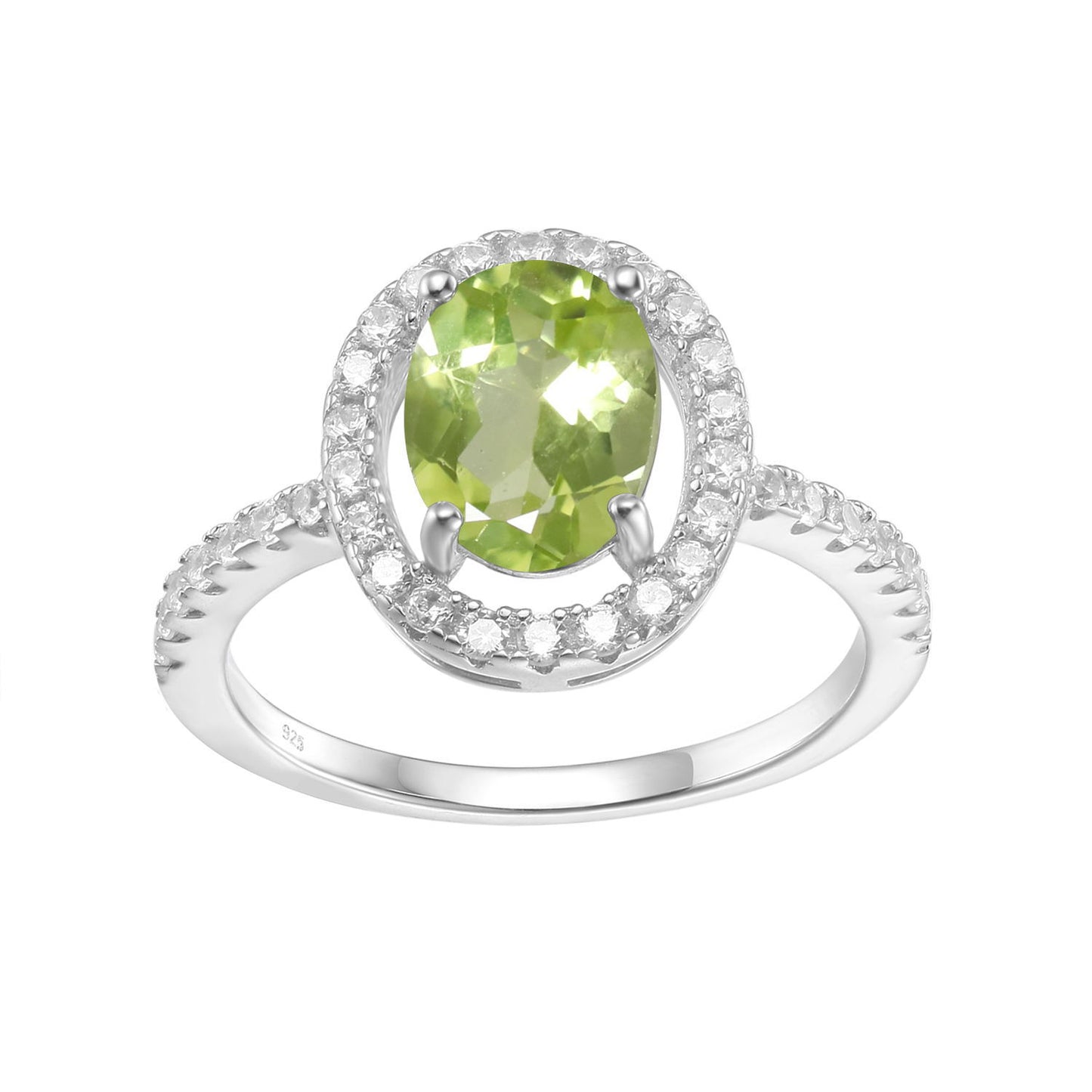 Minimalist Natural Gemstone Ring for Women Fashion Temperament s925Silver Inlaid Garnet Gemstone Crystal Ring