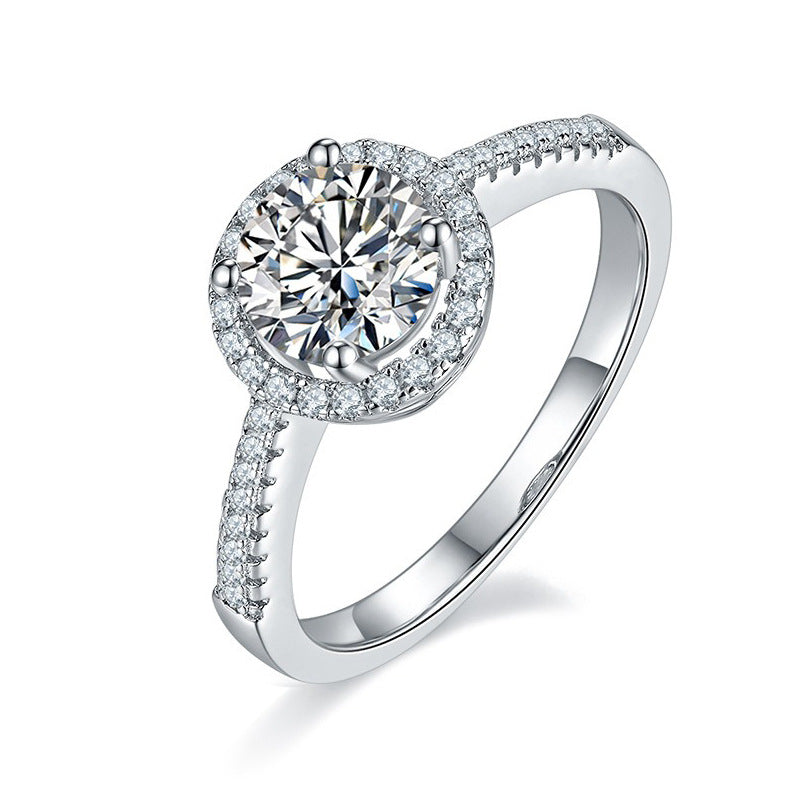 Lab-grown Diamond CVD/HPHT Loose Stone Wedding Ring Earrings Necklace Ring0.5/1Carat Cultivated Diamond