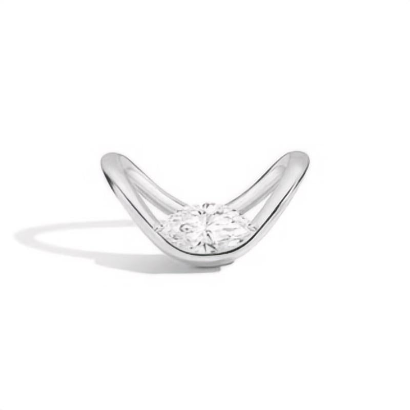 High Quality s925Sterling Silver Ring Wedding Band Direct Sale Low Price Source2Carat Moissanite Ring