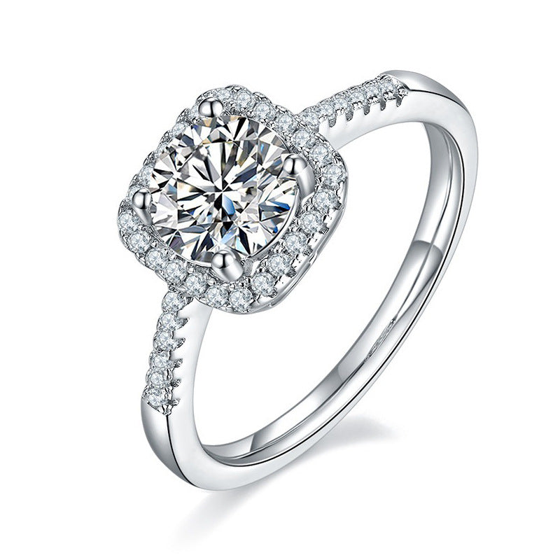 Lab-grown Diamond CVD/HPHT Loose Stone Wedding Ring Earrings Necklace Ring0.5/1Carat Cultivated Diamond