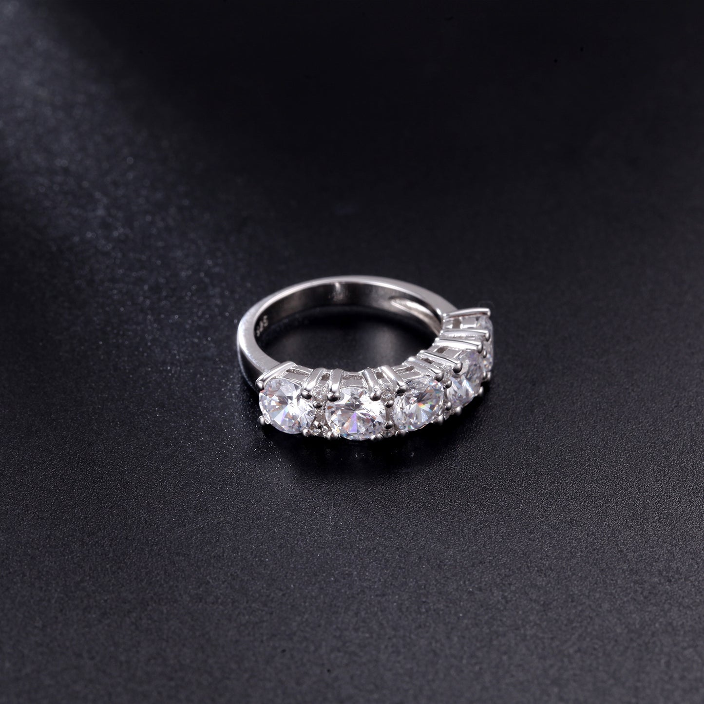 Fashion Natural Topaz Ring s925Sterling Silver Plated18k Gold Tourmaline Ring Jewelry for Women