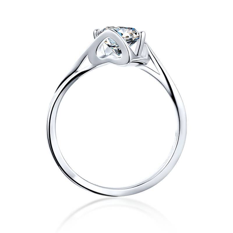 Whole Body9/10/14/18k White Gold Rose Gold Yellow Gold Wedding Ring1Carat Moissanite High-End Ring