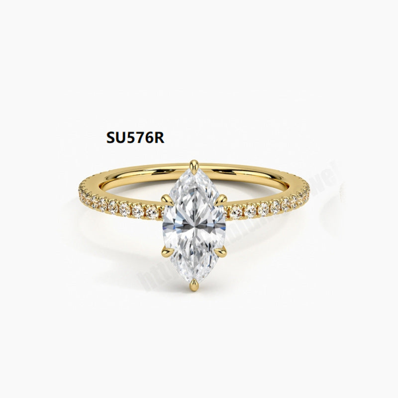 Lab-grown Diamond CVD/HPHT Loose Stone Wedding Ring Earrings Necklace Ring0.5/1Carat Cultivated Diamond
