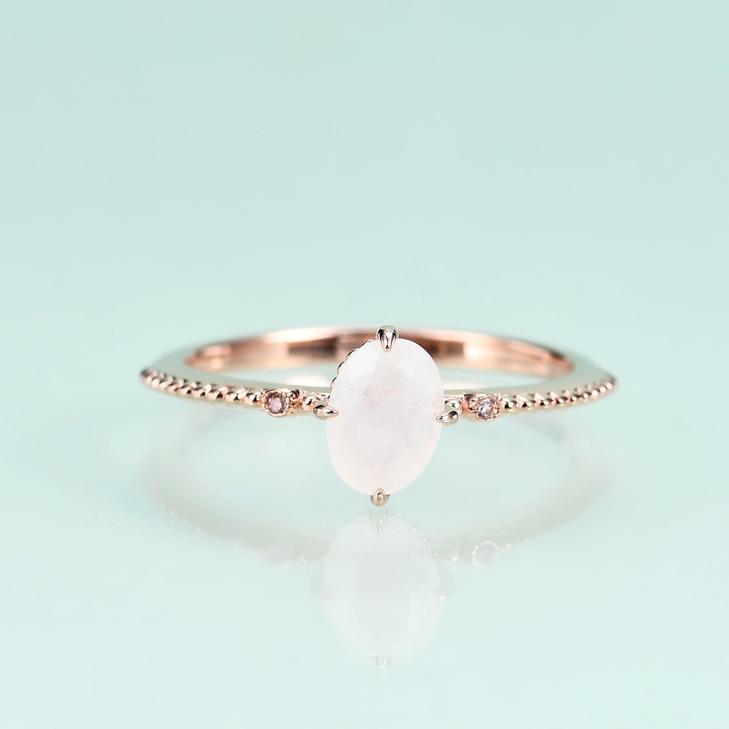 Jewelry S925Sterling Silver Inlaid5A Zircon Ring Fashionable and Elegant Light Luxury Gemstone Plated14k Gold ring