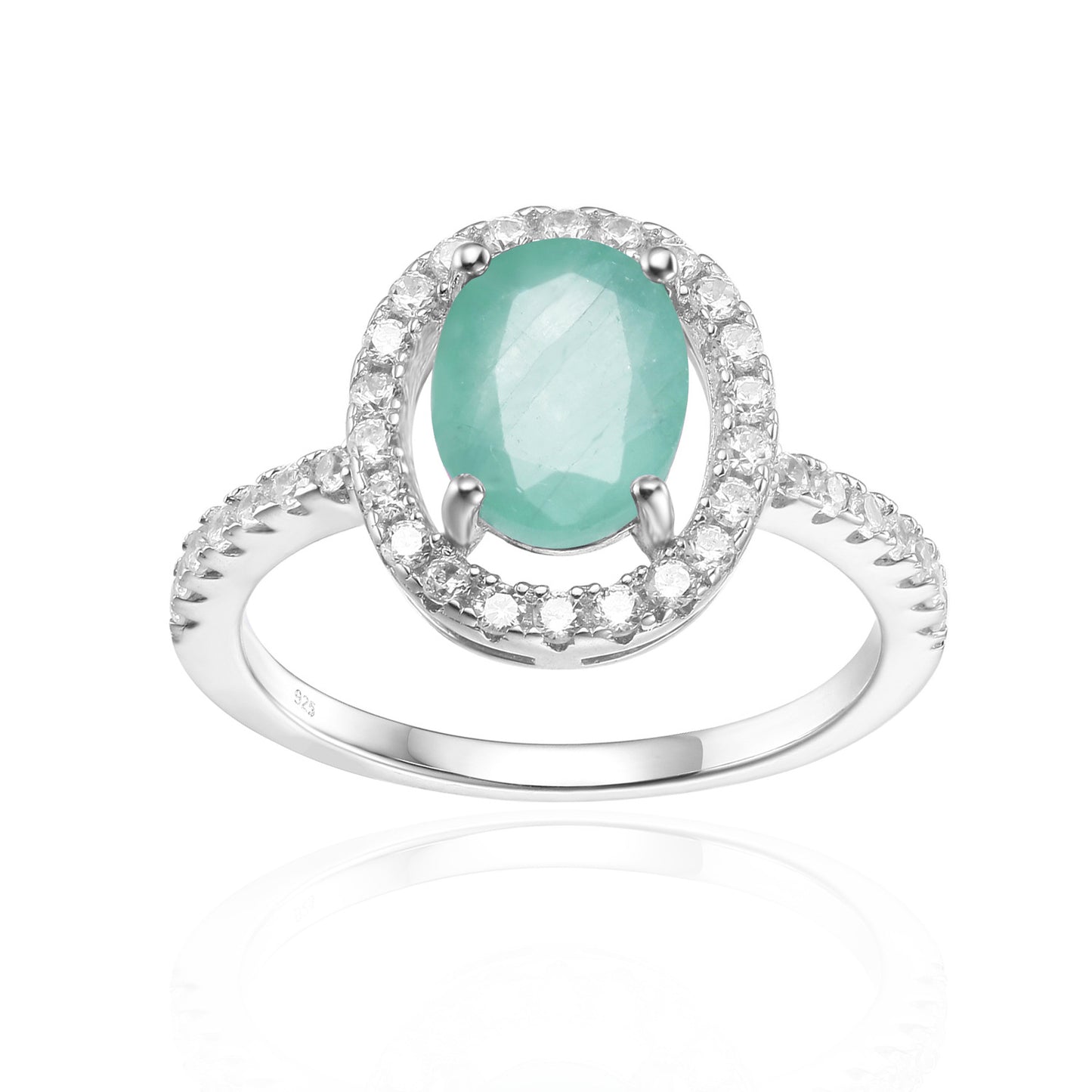 Minimalist Natural Gemstone Ring for Women Fashion Temperament s925Silver Inlaid Garnet Gemstone Crystal Ring