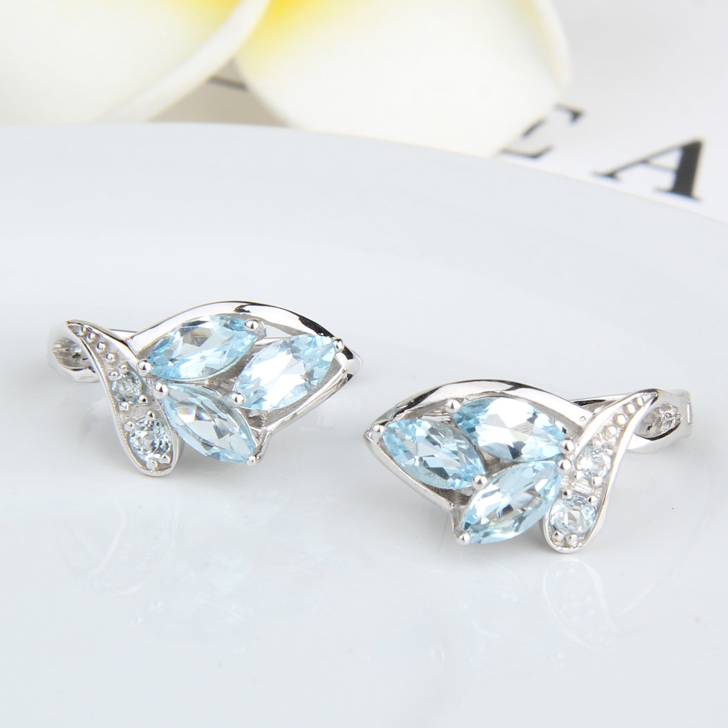 New Luxury Natural Garnet Stud Earrings Jewelry Advanced Design s925Silver Inlaid Gemstone Stud Earrings