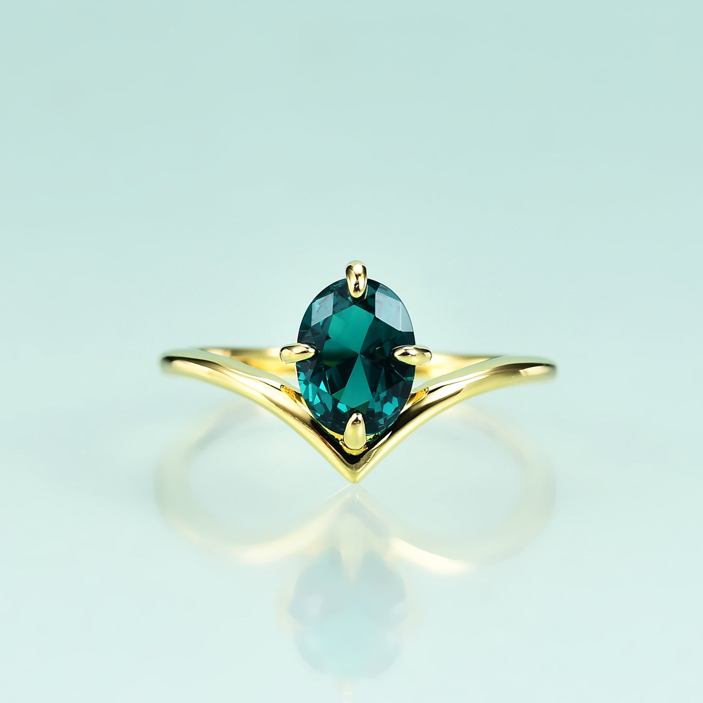 S925Sterling Silver Inlaid Emerald Nano Ring High-end Luxury Fashion Colorful Gemstone Plated14k Gold ring