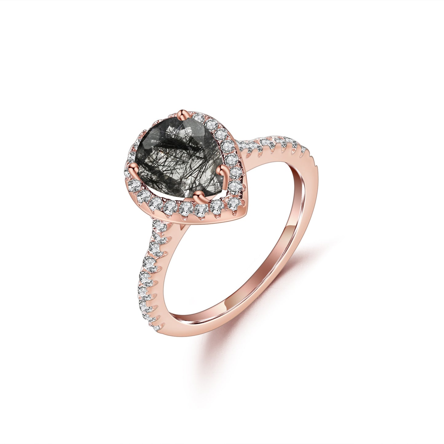 Classic Candy Color Ring s925Sterling Silver Ring Set with Natural Sapphire and Garnet7*9mm Ring Topaz