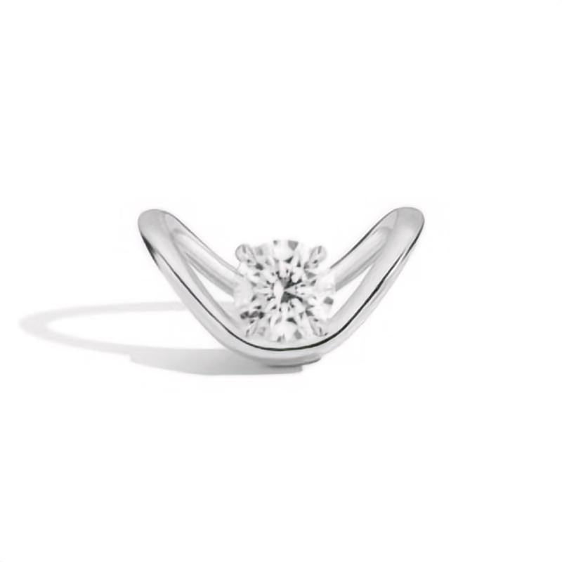 High Quality s925Sterling Silver Ring Wedding Band Direct Sale Low Price Source2Carat Moissanite Ring