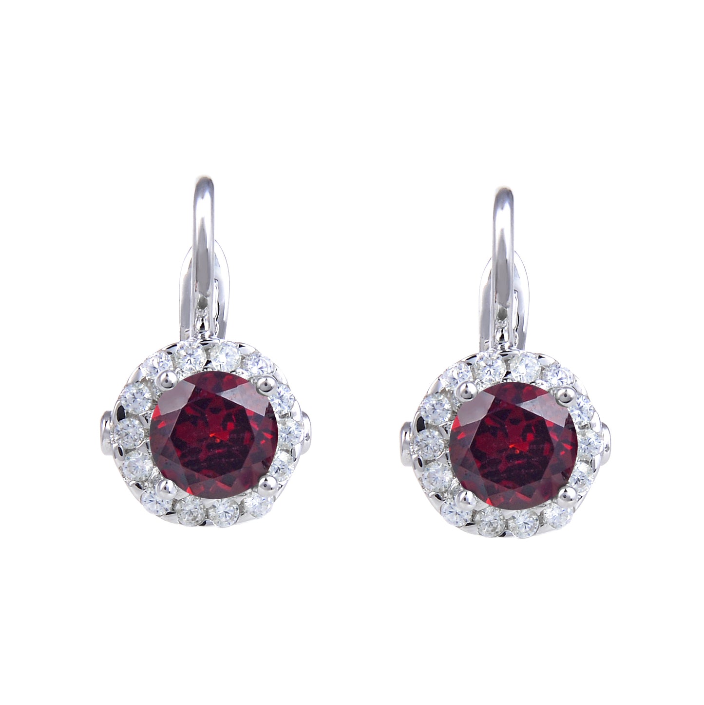 Factory Direct Supply Natural Stone Earrings Vintage s925Sterling Silver Inlaid Sapphire Topaz Earrings