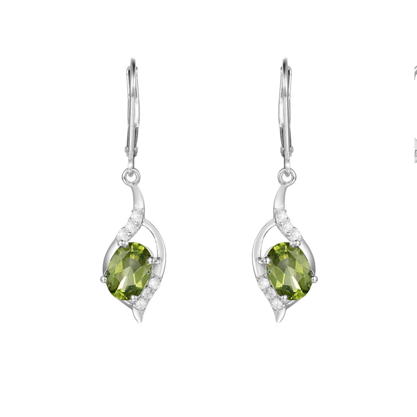 Factory Direct Supply Natural Stone Earrings Drop Earrings Vintage Style Inlaid with Garnet s925Silver Earrings Studs