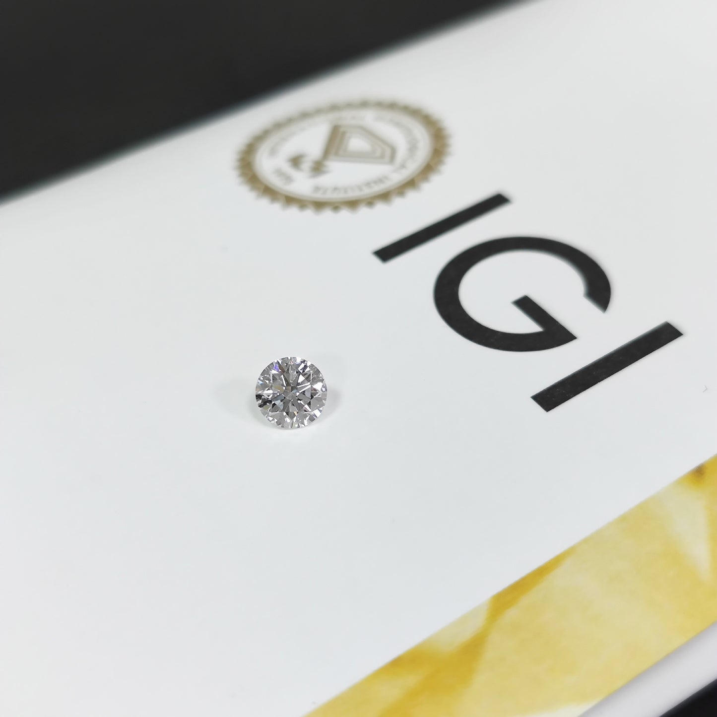IGI Lab-grown Diamond CVD/HPHT Loose Stone Diamond Ring Wedding Ring Earrings Necklace Ring0.5/1Carat Cultivated Diamond