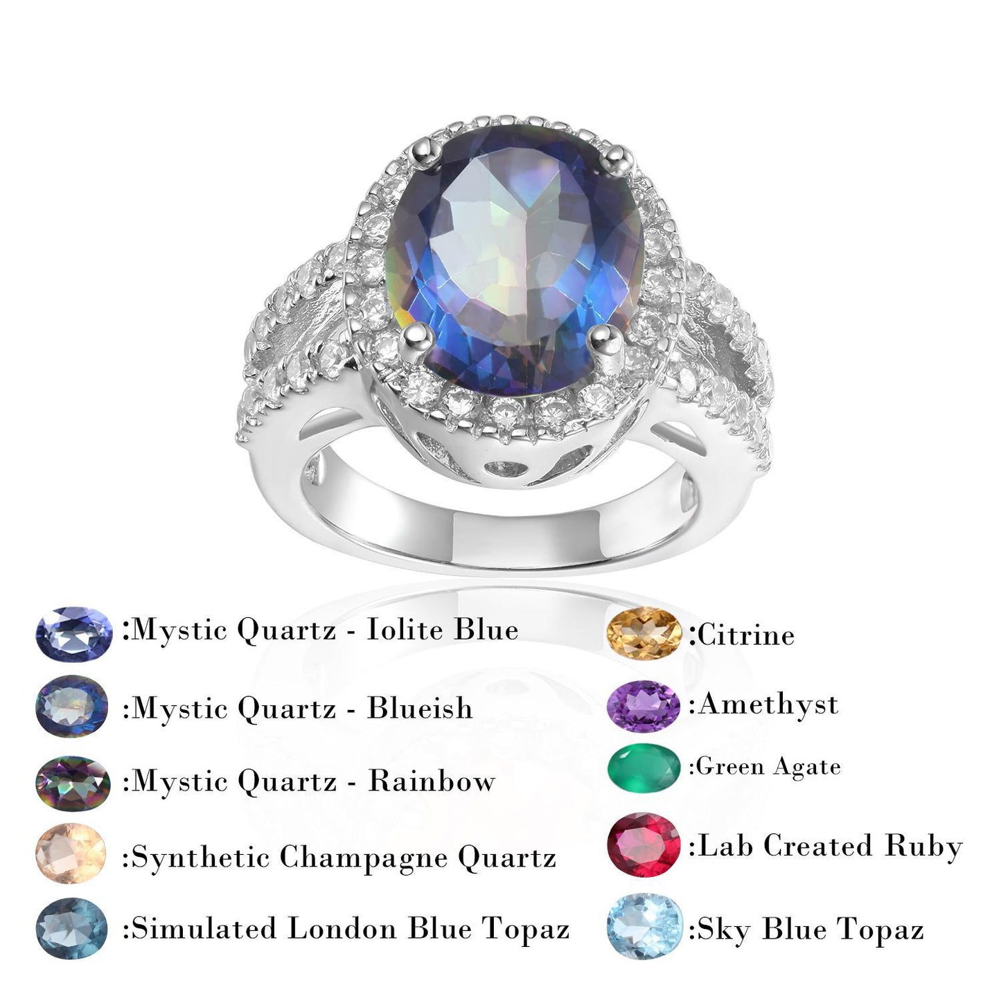Luxurious Design Sense Colorful Crystal Cultivated Ruby Ring Vintage s925Sterling Silver Inlaid Gemstone Ring for Women