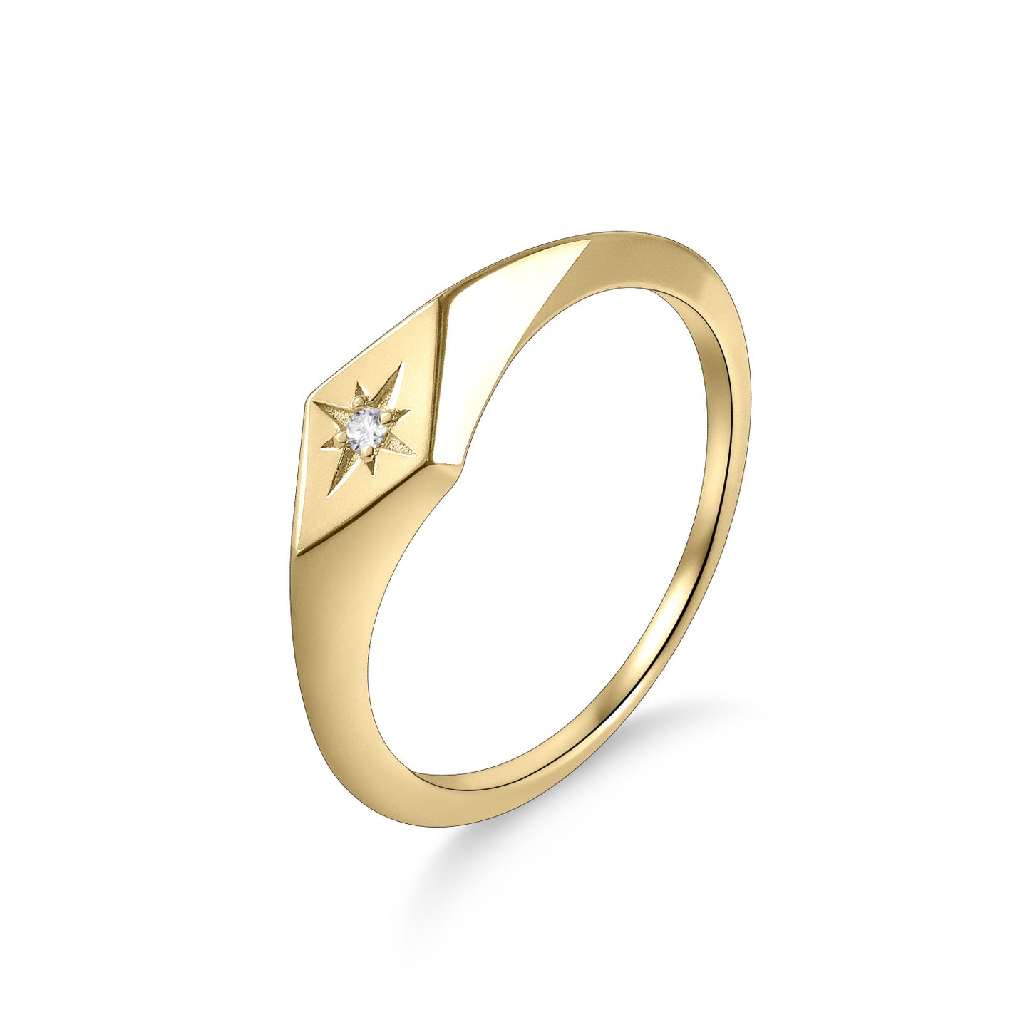Vintage Style Golden Dawn Series Ring Jewelry s925Sterling Silver Moissanite Ring vintag