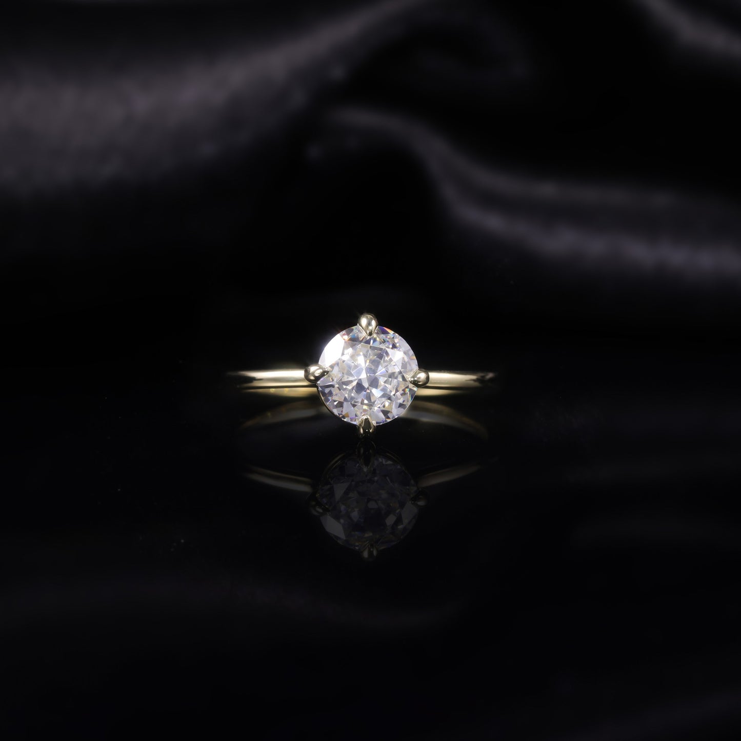2Carat Cultivated Diamond Wedding Ring High-End Feel Full Body9/10/14/18k Gold Rose Gold Yellow Gold Ring
