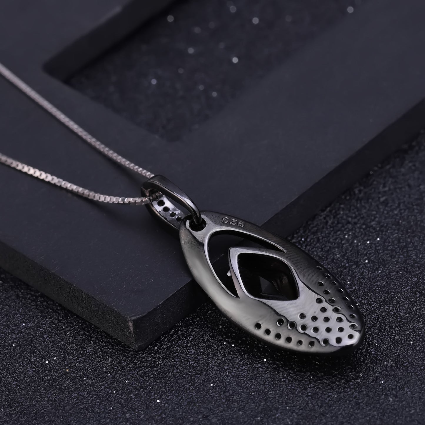 Italian Craft Original Designer Gemstone Necklace Jewelry925Silver Natural Gemstone Citrine Necklace Pendant