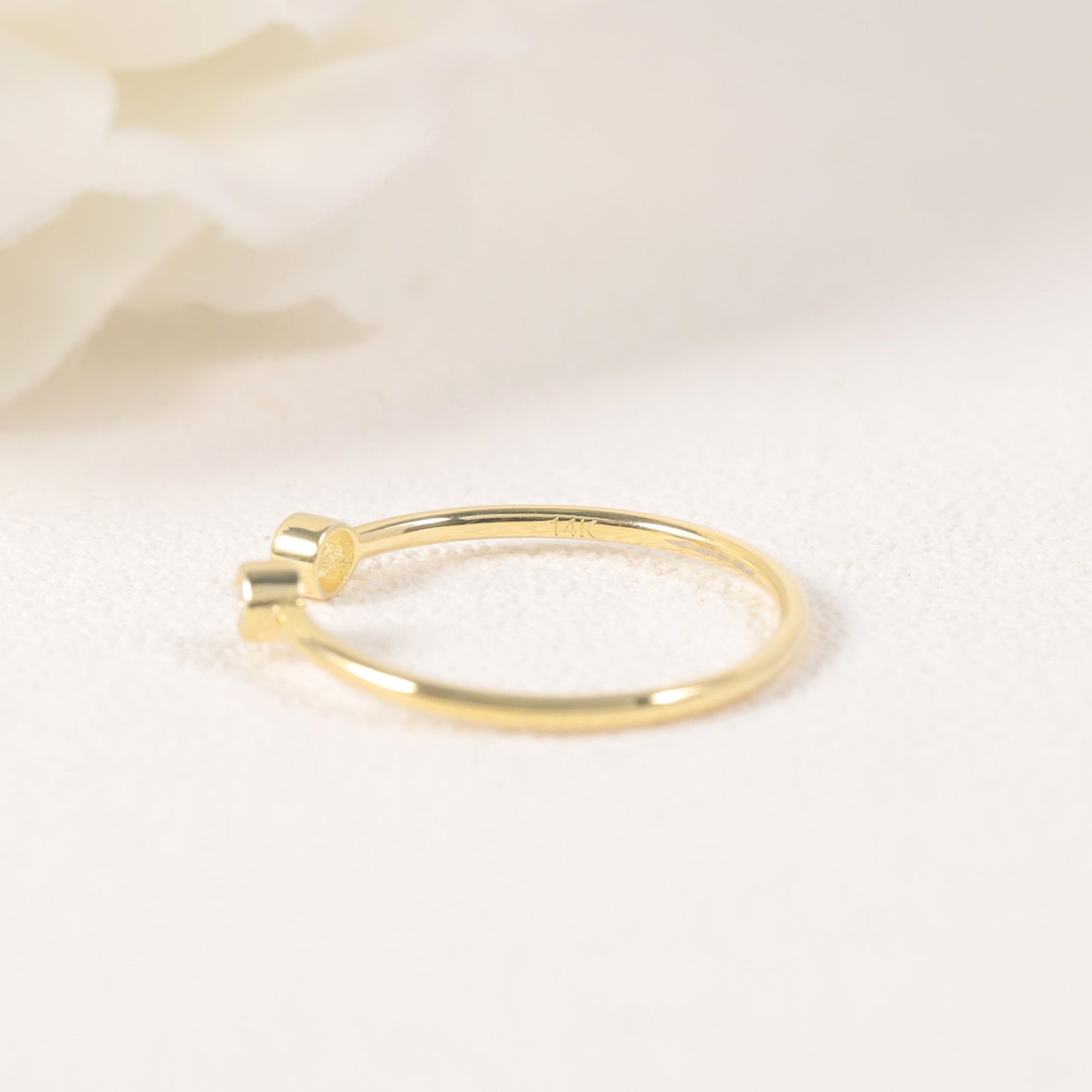 Premium Adjustable Open Ring s925Sterling Silver Inlaid Moissanite Men's and Women's Golden Dawn Series Simple Small Ring