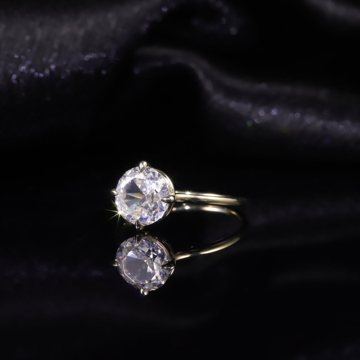 2Carat Cultivated Diamond Wedding Ring High-End Feel Full Body9/10/14/18k Gold Rose Gold Yellow Gold Ring