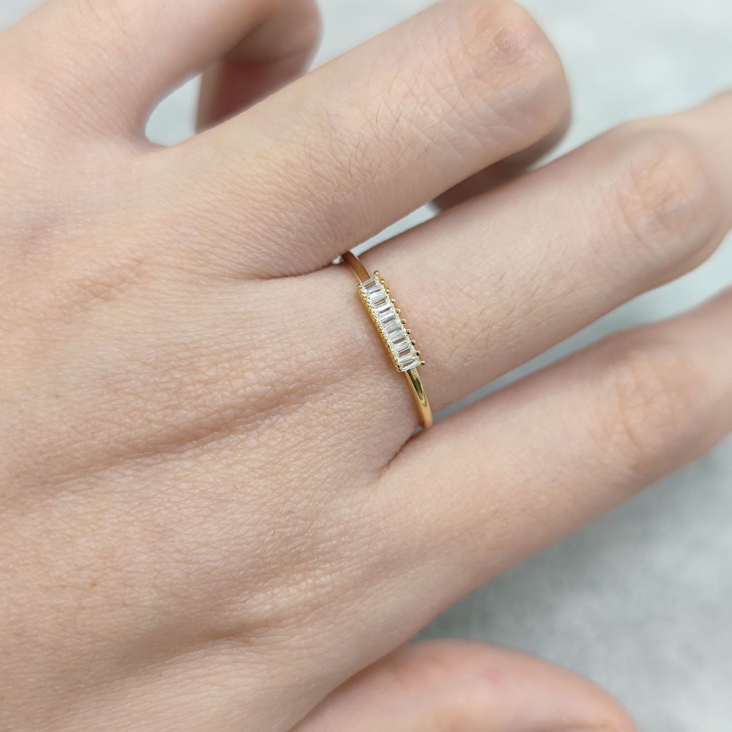 Luxury Pillow-Shaped Golden Dawn Series Ring Jewelry s925Sterling Silver Inlaid Moissanite Ring Couple Gift