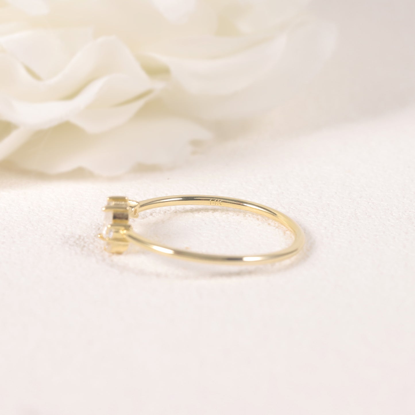 2024Popular ring s925Sterling Silver Moissanite Gold Dawn Series Personality Silver Ring New Model