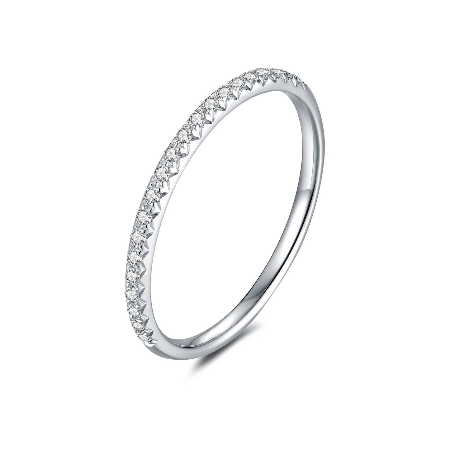 Casual Style18k Gold Inlaid Cultivated Diamond Ring Set for Men and Women Rose Gold White Gold Diamond k Gold Rings Couple Rings