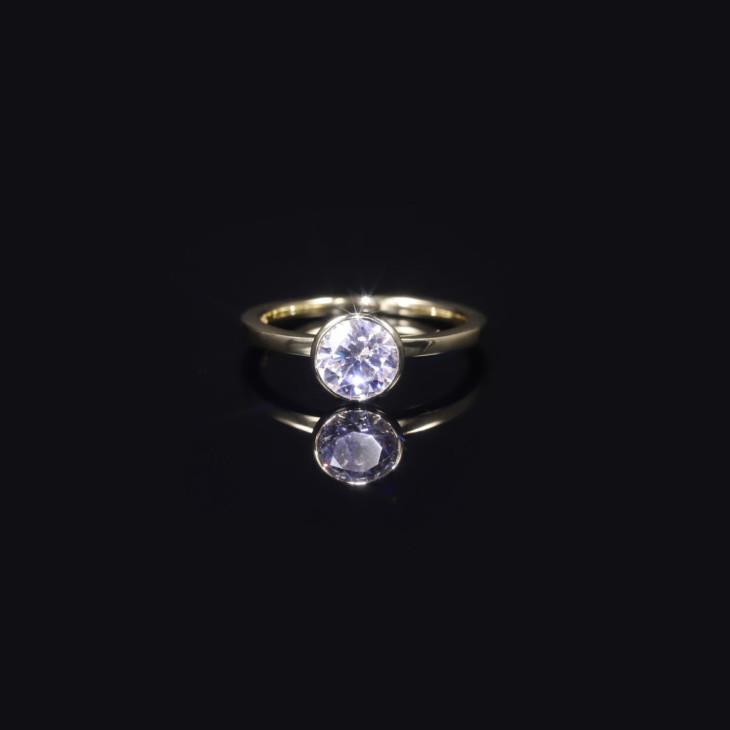 Luxurious Bag Setting1Carat9/10/14/18k Gold Ring Setting Simple Cultivated Diamond Real Diamond Platinum Wedding Ring