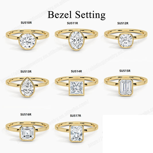 Fashionable Plain Band Ring s925Sterling Silver Inlaid with Moissanite1Carat Wedding Ring Hot-Selling Ring