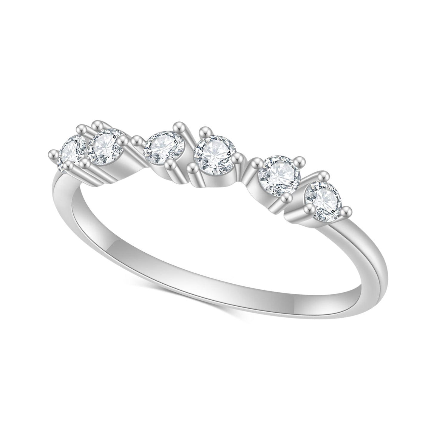 Fashionable Sweet Fresh Jewelry Moissanite Bracelet10/14/18k Gold Rose Gold Yellow Gold Ring