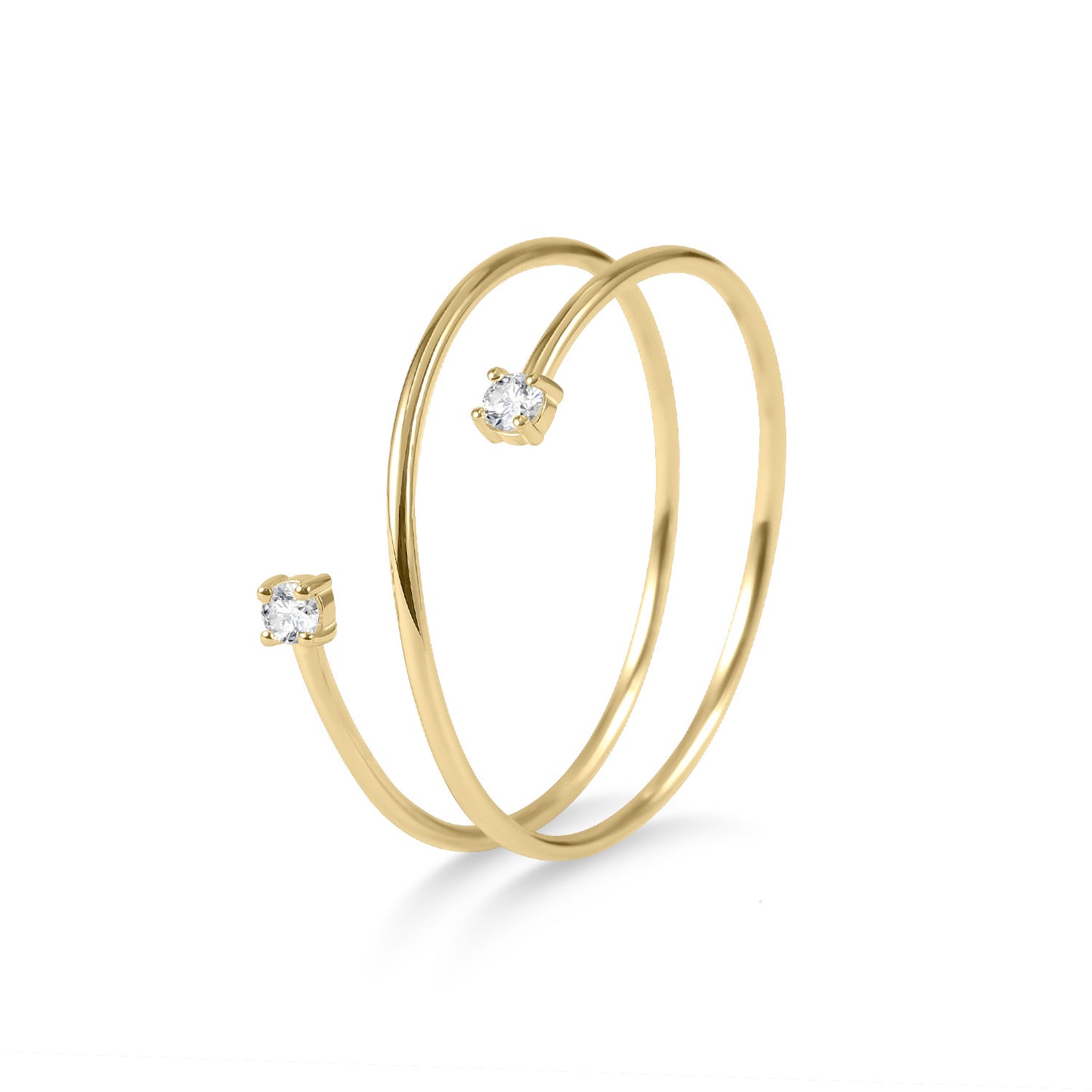 Niche High-Quality Open Ring s925Silver Inlaid Moissanite Ring Star Golden Dawn Series Small Ring Korean and Japanese Style