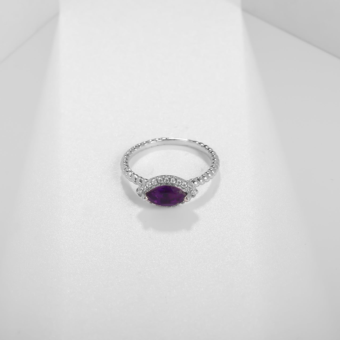 Luxury Fashion Natural Gemstone Ring In Stock Simple Temperament s925Sterling Silver Inlaid Natural Gemstone Ring